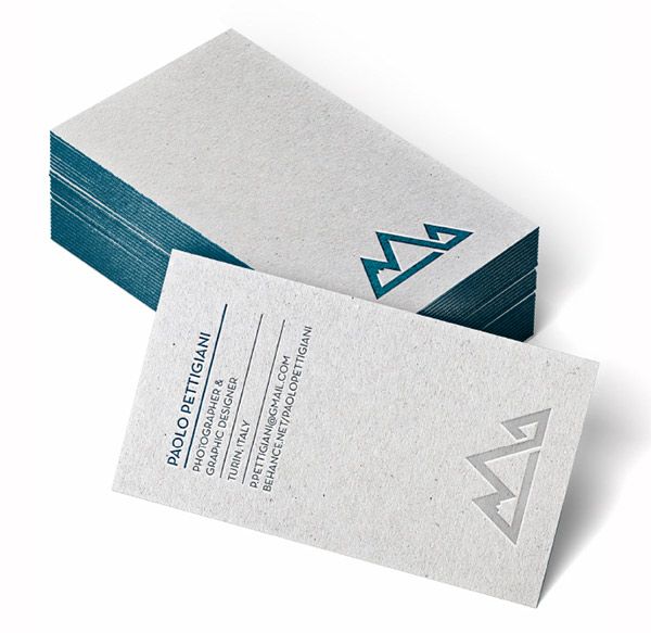 Minimalist karvizit tasarımı