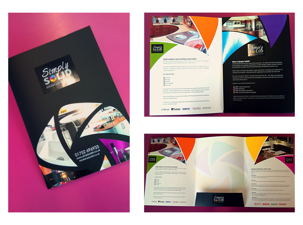 Tamamlayıcı görsellerin kullanıldığı cepli dosya tasarımı