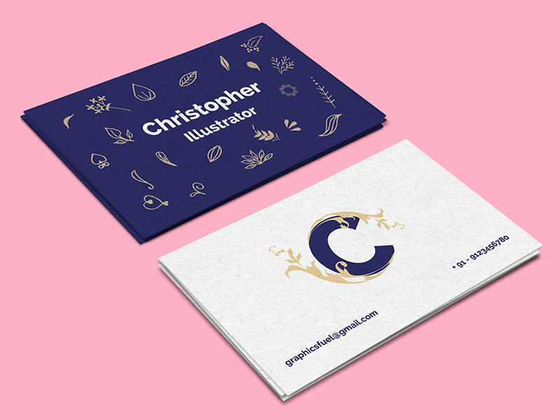 kartvizit tasarımı örneği