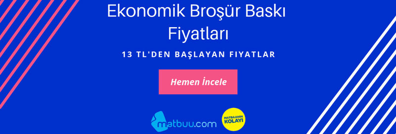 online broşür baskı