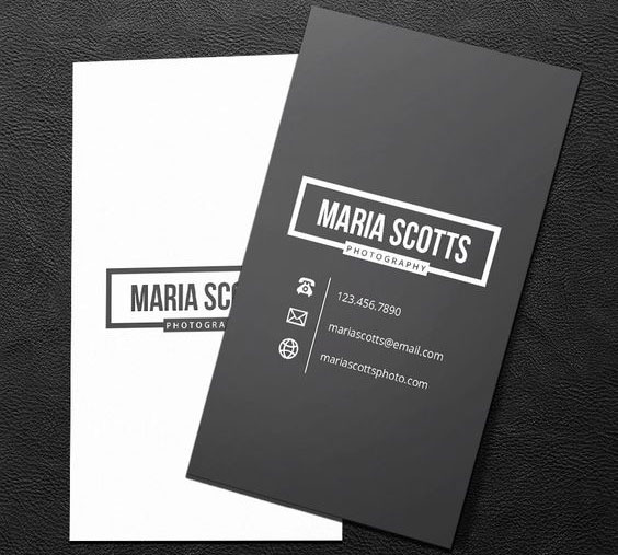 ince kartvizit ölçüleri