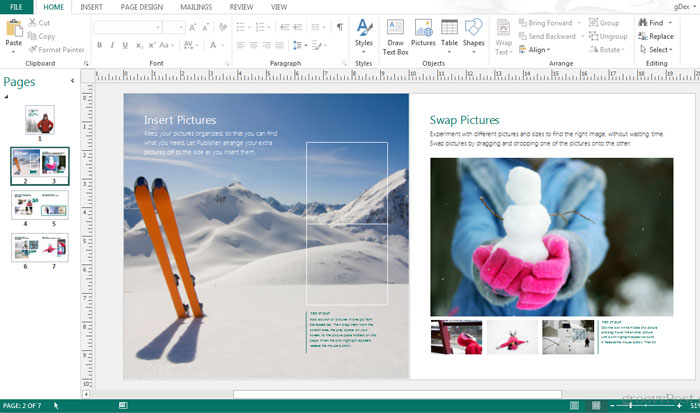 Office Publisher programı