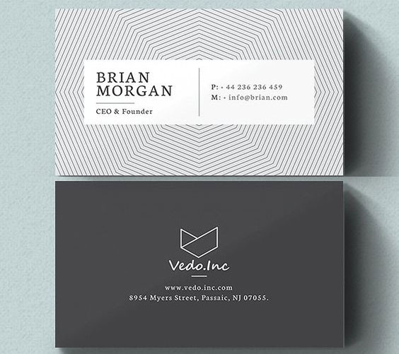 Standart kartvizit ölçüleri