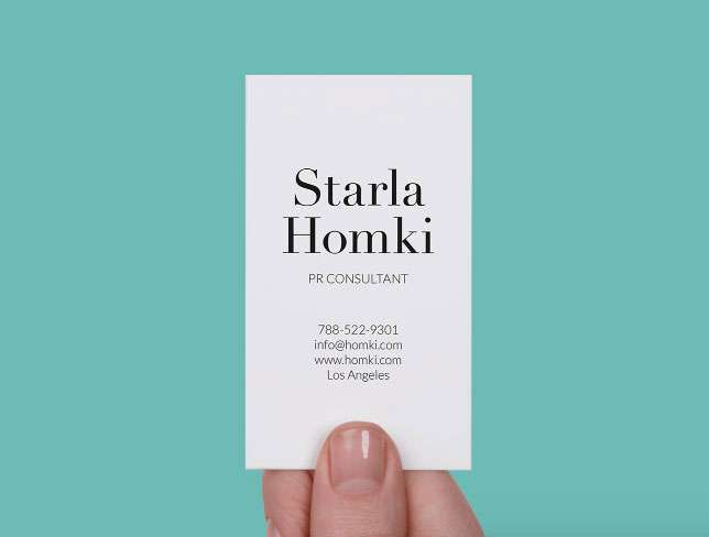 standart kartvizit ölçüleri