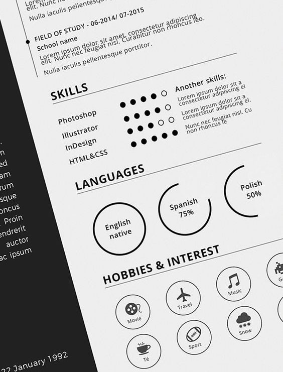 cv tasarımları örnekleri