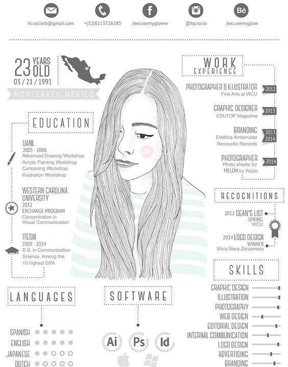 değişik cv tasarımları