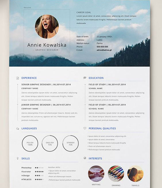 farklı cv tasarımları