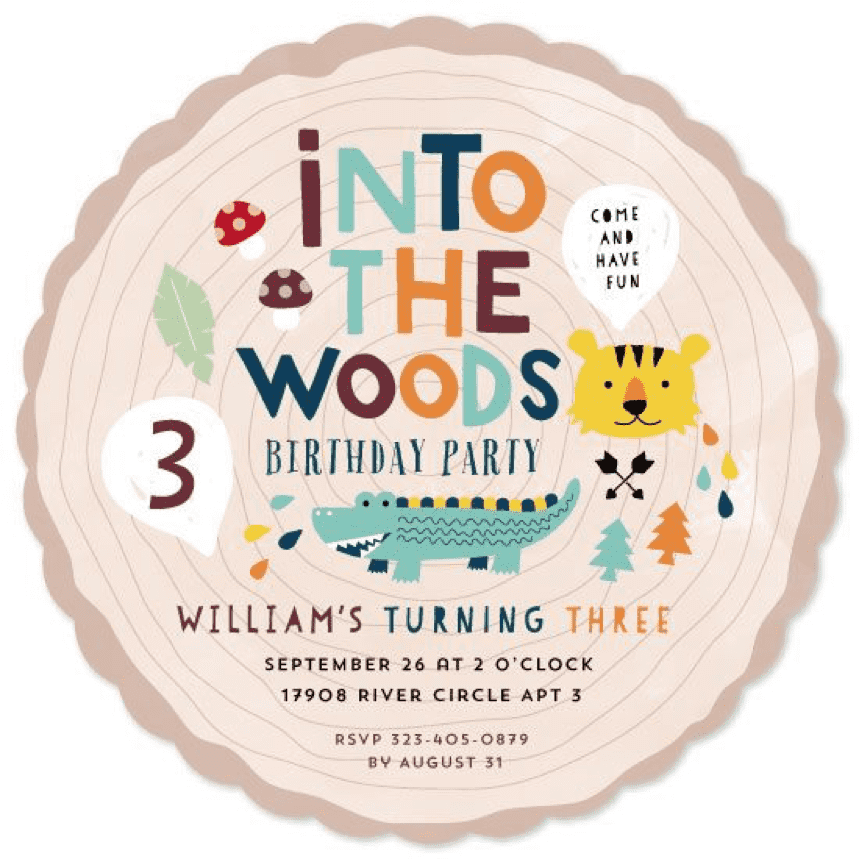 illüstrasyon doğum günü davetiyesi, matbuu blog