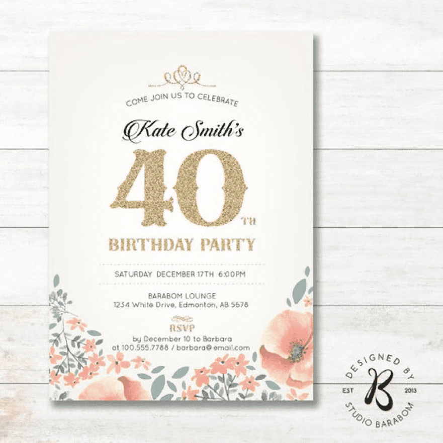 illüstrasyon doğum günü davetiyesi, matbuu blog