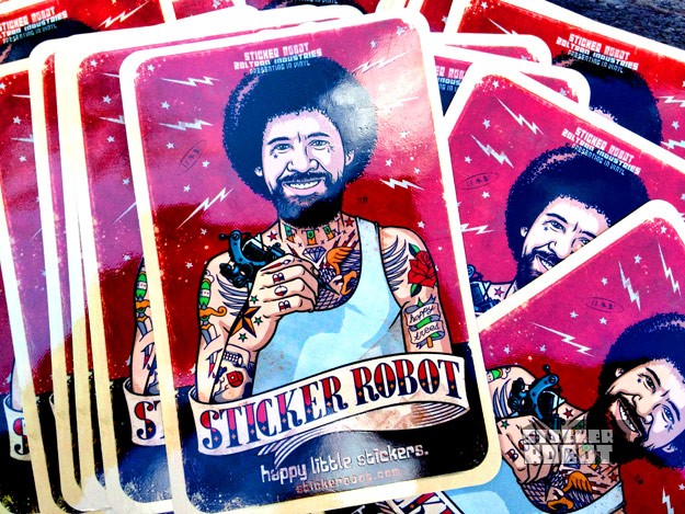 renkli stickerlar, sticker örnekleri, sticker yapımı