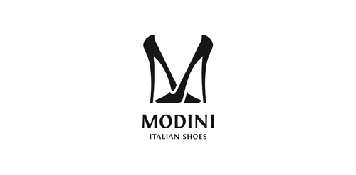 Modini adlı ayakkabı markasının logosu