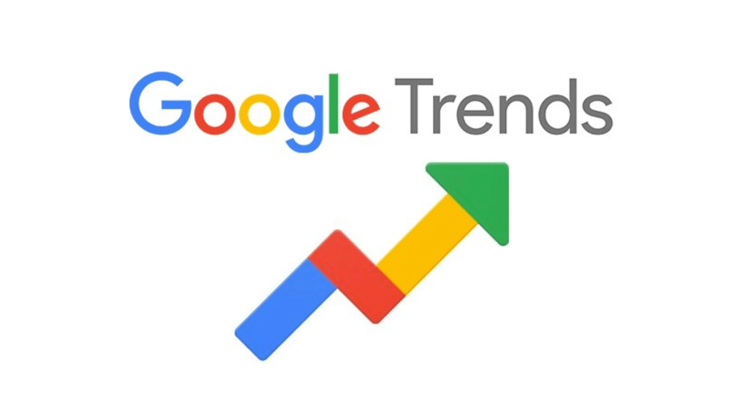 Google ürünleri arasında bulunan Google Trends logosu