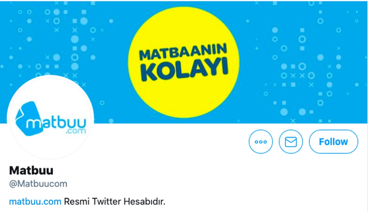 Matbuu Twitter hesabı