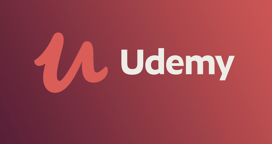 online eğitim platformu udemy'nin bordo logosu
