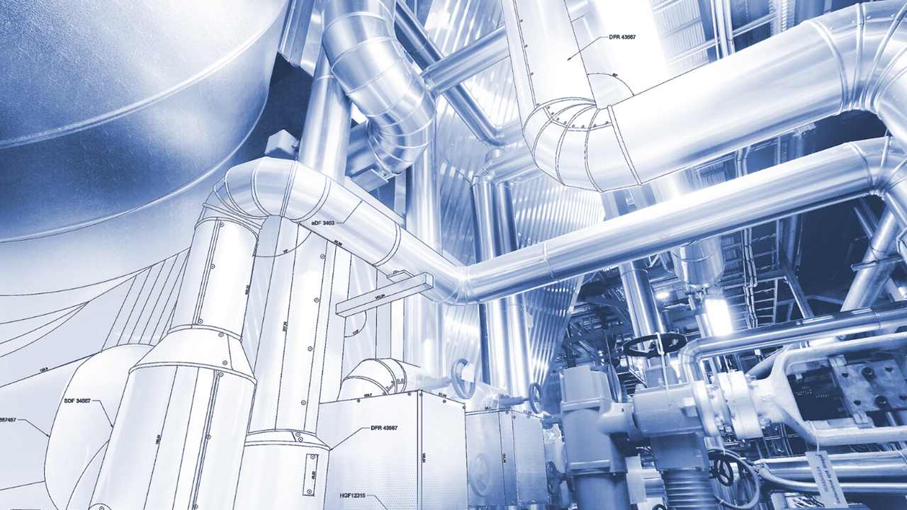 endüstriyel makine çizimi