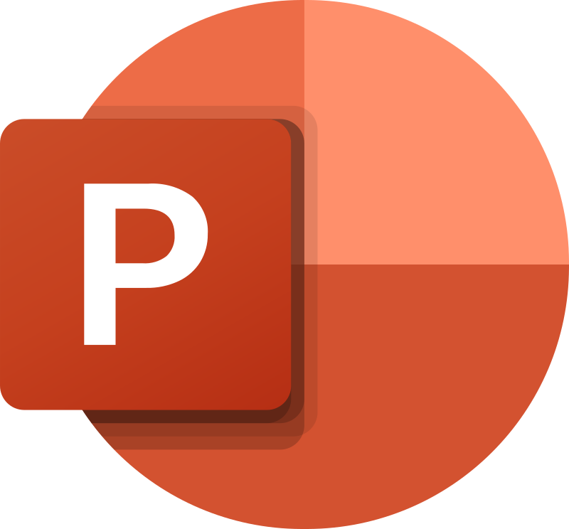 Powerpoint adlı programın logosu