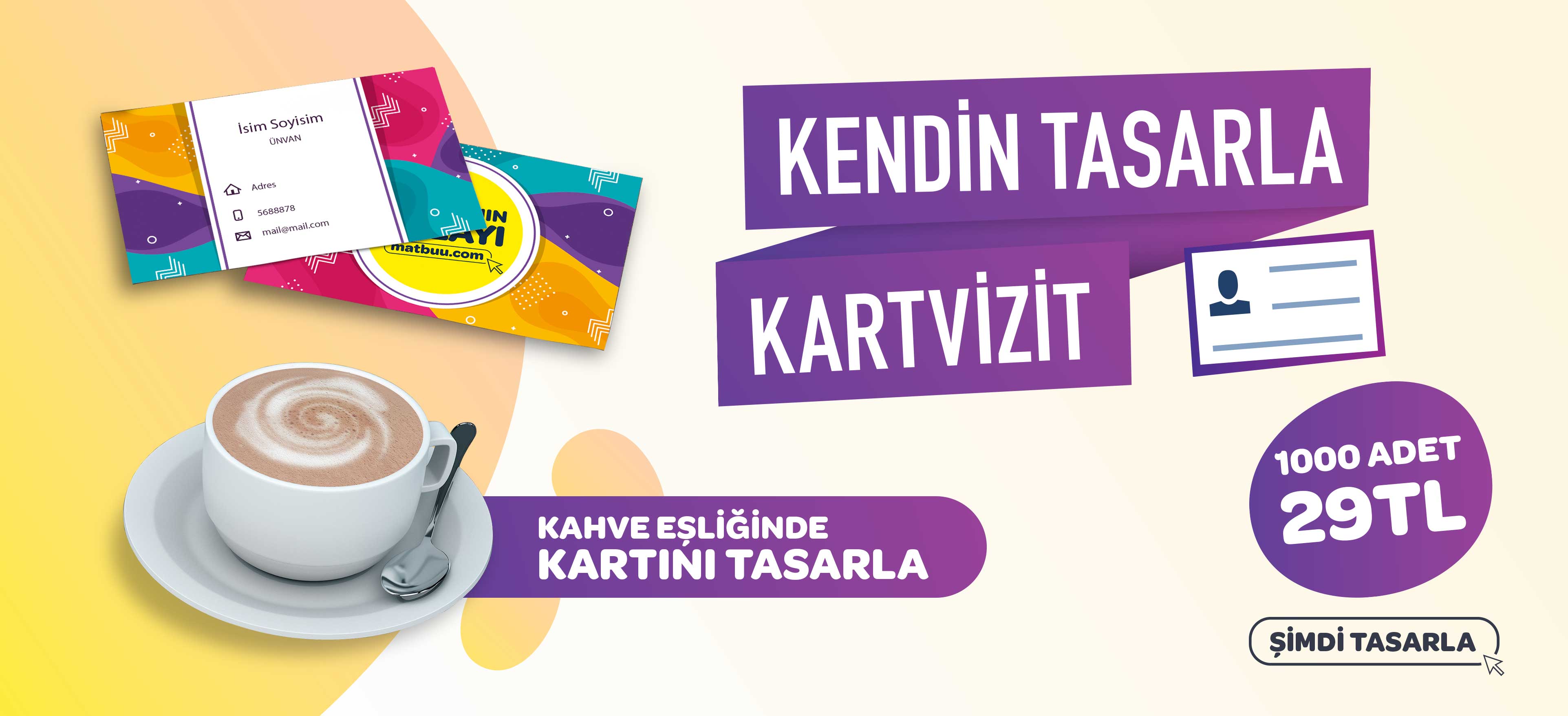 Kendin Tasarla Kartvizit