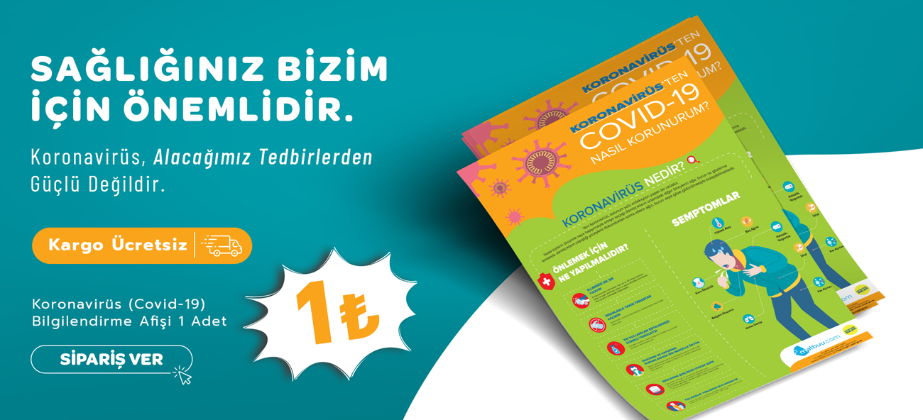 Koronavirüs Bilgi Afiş