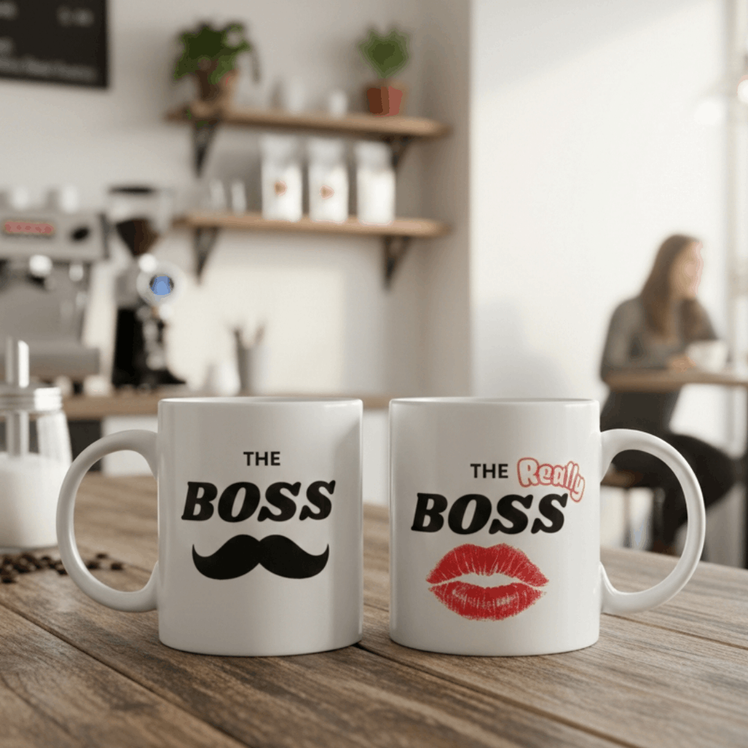 Boss & Really Boss 2'li Kupa Bardak