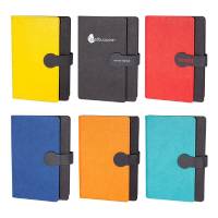 Deri Mıknatıslı Tarihsiz Defter (15X21 cm)