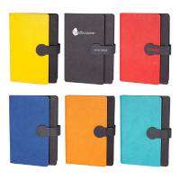 Deri Mıknatıslı Tarihsiz Defter (15X21 cm)