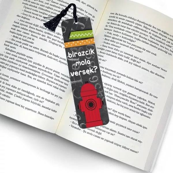 Metal Kitap Ayracı baskı ve tasarım