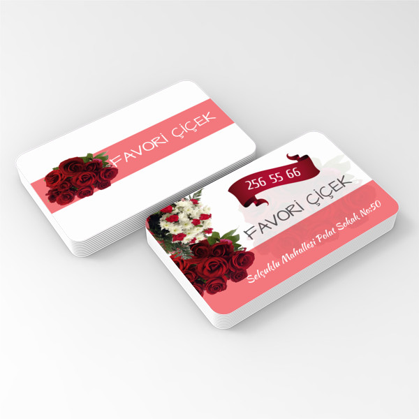 Çiçekçi Kartvizit