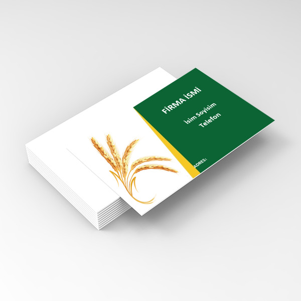 Tarım & Ziraat Kartvizitleri