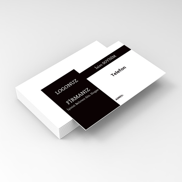 Firmanız ve İşyeriniz için Kartvizitler