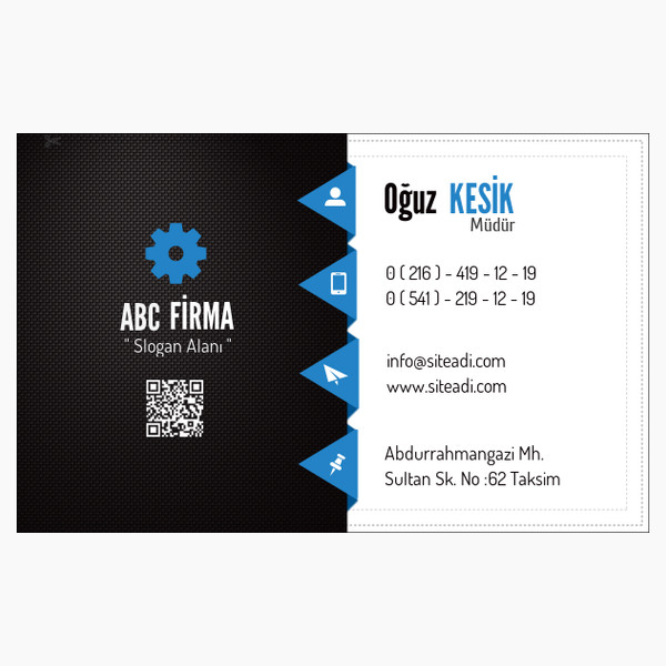 Modern Kartvizit Tasarımları 03