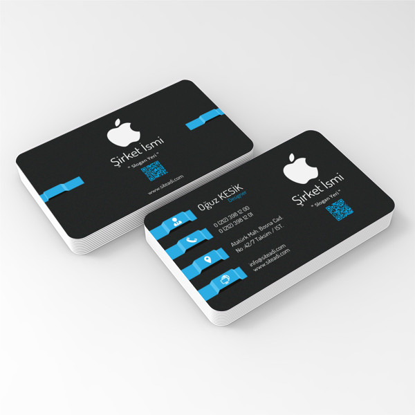 Sade Kurumsal Kartvizit