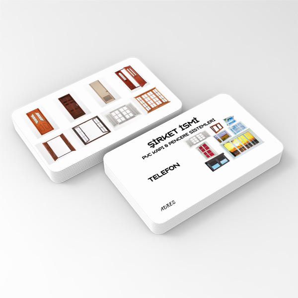 Pvc Kapı & Pencere Sistemleri Kartvizitleri