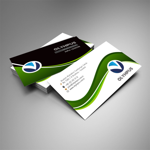 Yeşil - Favori Tual Kartvizit