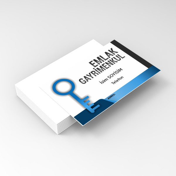 Emlak ve Gayrimenkul Kartvizitleri