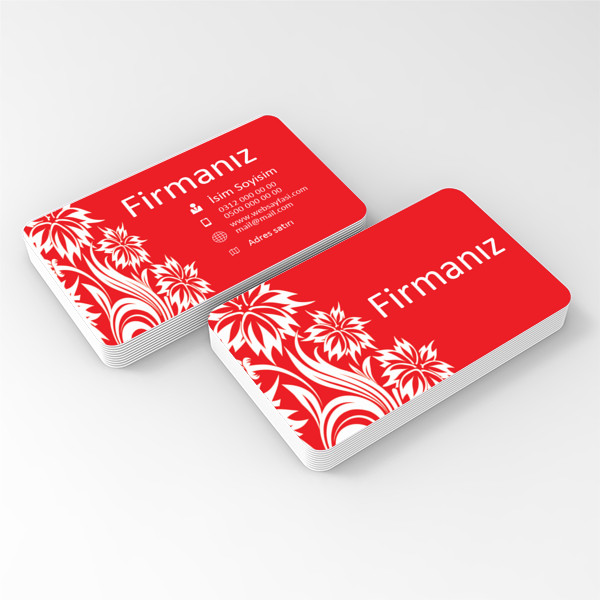 çiçekçi  kartvizit