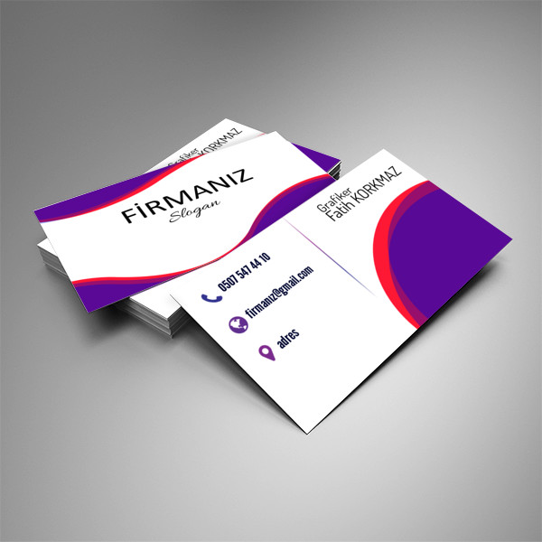 Modern Kartvizit Tasarımı