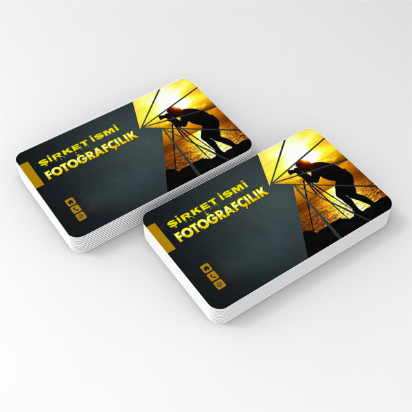 Fotoğrafçı Kartvizitleri