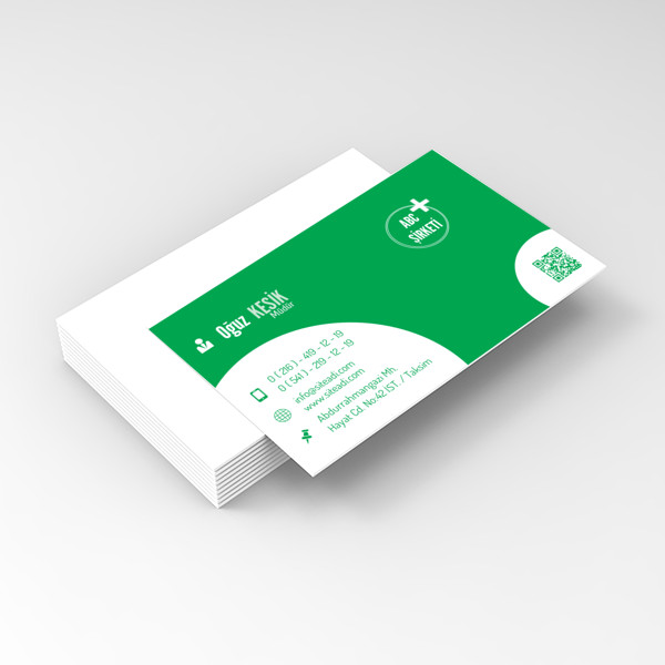 Oval Desen Kartvizit 02