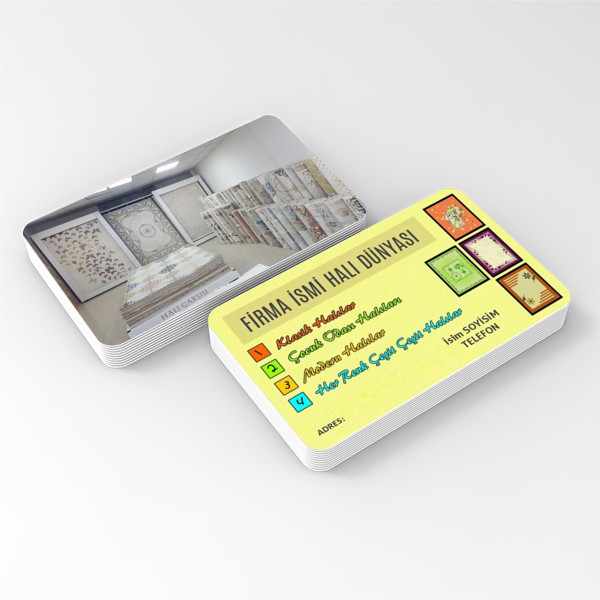 Halı Dünyası & Halıcı Kartvizitleri