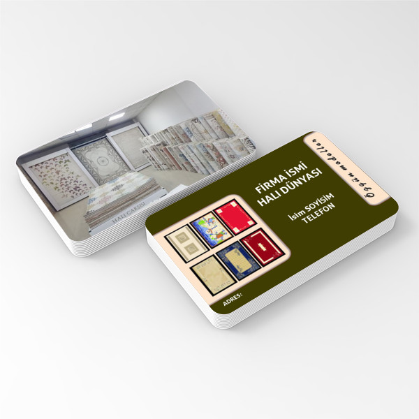 Halı Dünyası & Halıcı Kartvizitleri