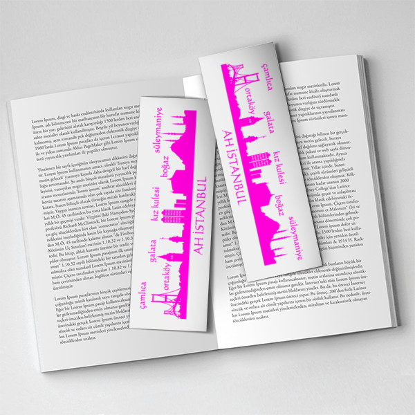 İstanbul Romantiği Kitap Ayracı