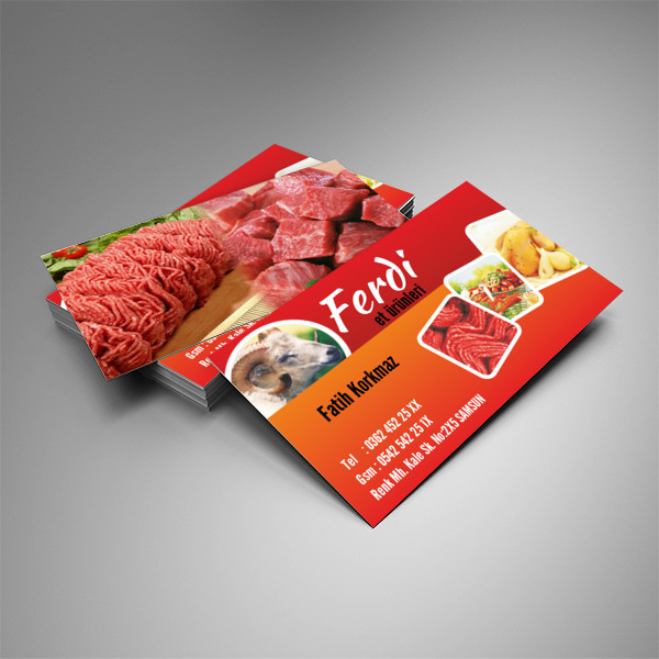 Kasap Kartvizit Tasarımı