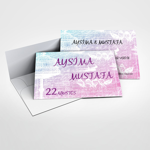 NOSTALJİK DAVETİYE