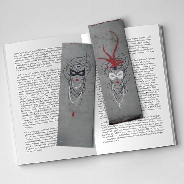 Maske Kitap Ayracı