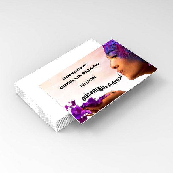 Güzellik Salonu Kartvizitleri