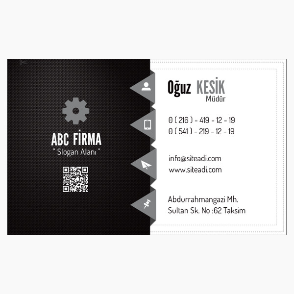 Modern Kartvizit Tasarımları 06