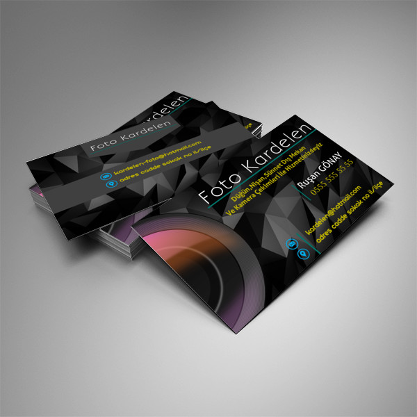 Fotoğrafçı Kartvizit