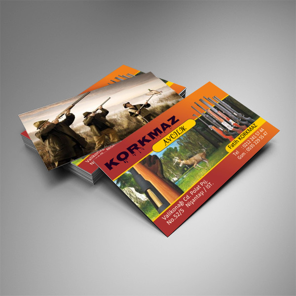 Avcı Kartvizit Tasarım