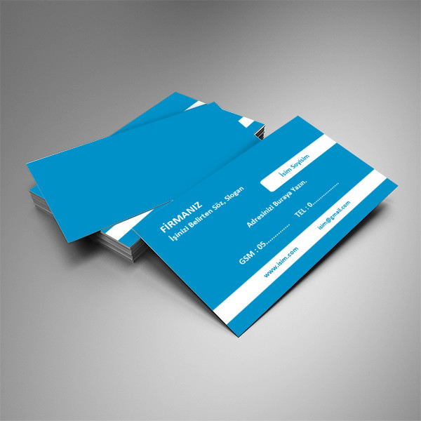 Firmanız ve İşiniz için Kartvizit