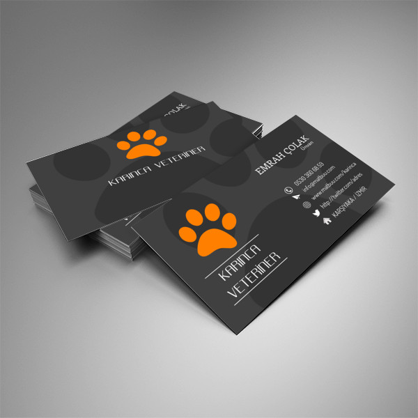 Veteriner Hekim Kartvizit 1